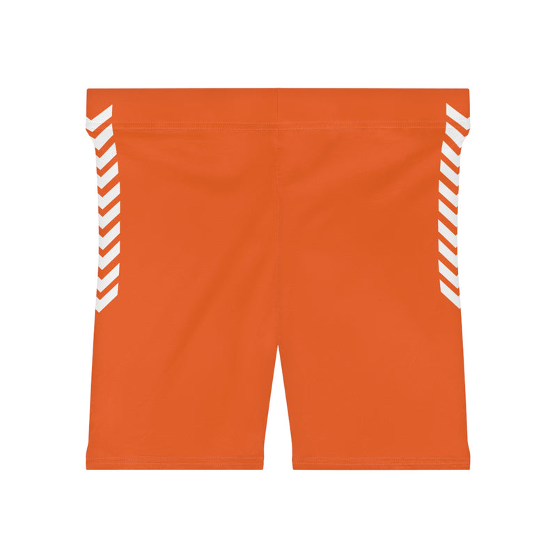 X 1.0 Women’s Biker Shorts (Orange)