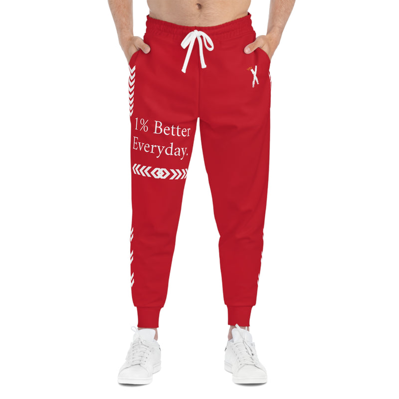 X 1.0 Joggers (V2 Red)