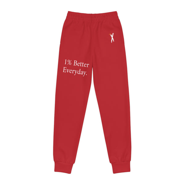 X 1.0 Youth Joggers (Red)