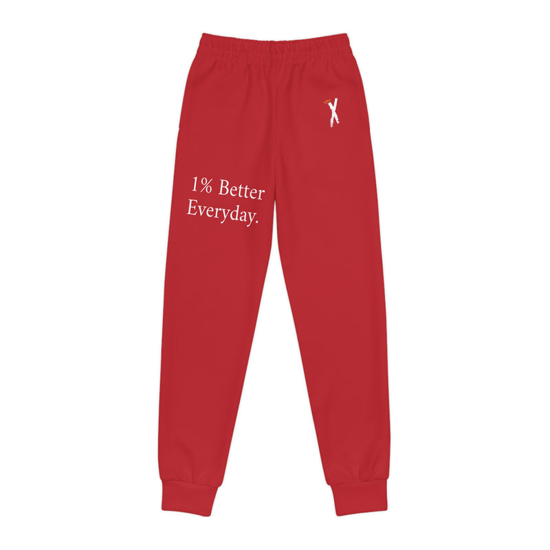 X 1.0 Youth Joggers (Red)