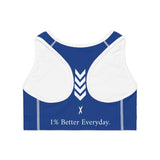 X 1.0 Sports Bra (Blue)