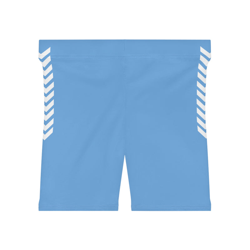 X 1.0 Women’s Biker Shorts (Light Blue)