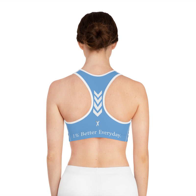 X 1.0 Sports Bra (Light Blue)