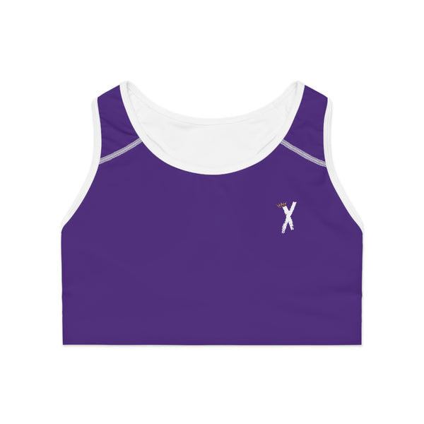 X 1.0 Sports Bra (Purple)