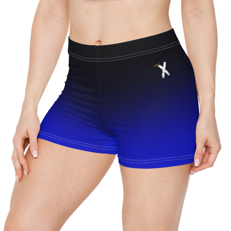 X 1.0 Women’s Shorts (Black/Blue)