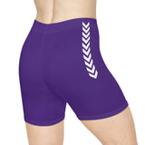 X 1.0 Women’s Biker Shorts (Purple)