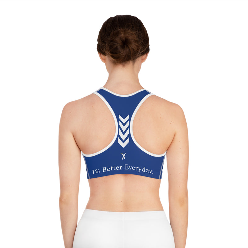 X 1.0 Sports Bra (Blue)