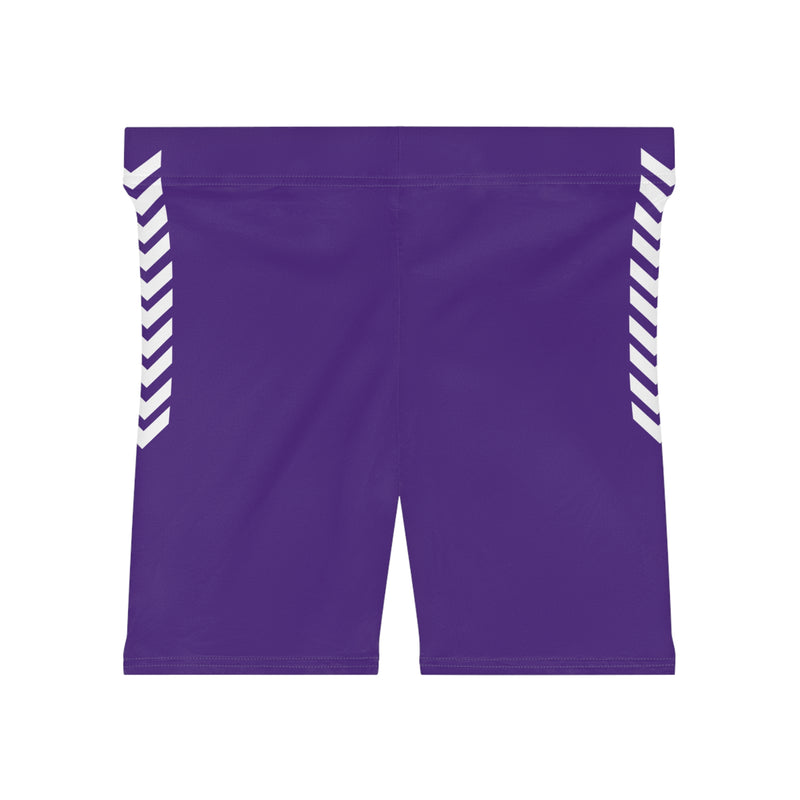 X 1.0 Women’s Biker Shorts (Purple)