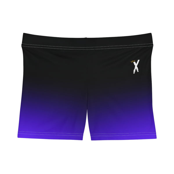 X 1.0 Women’s Shorts (Black/Purple)