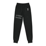 X 1.0 Youth Joggers (Black)