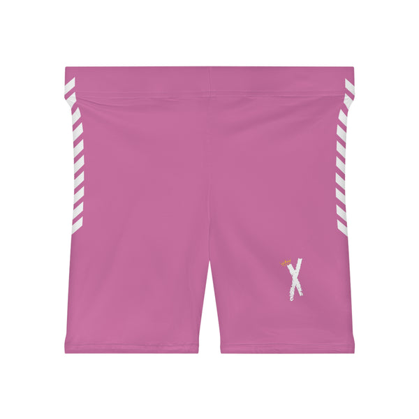 X 1.0 Women’s Biker Shorts (Pink)