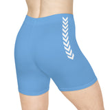 X 1.0 Women’s Biker Shorts (Light Blue)