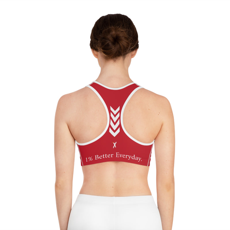 X 1.0 Sports Bra (Red)