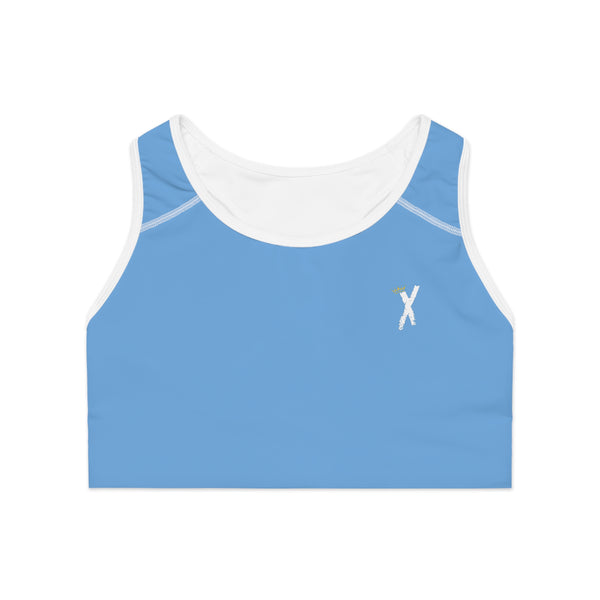 X 1.0 Sports Bra (Light Blue)